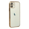 İphone 12 Kılıf  Lensli  - Gold