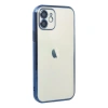 İphone 12 Kılıf  Lensli  - Lacivert