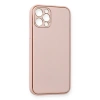 İphone 12 Pro Kılıf Co Deri  Kapak - Pembe