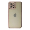 İphone 12 Pro Kılıf Joke Taşlı  - Pembe