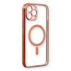 İphone 12 Pro Kılıf Magneticsafe Lazer  - Kırmızı