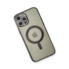 İphone 12 Pro Kılıf Magneticsafe Lazer  - Siyah
