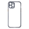 İphone 12 Pro Kılıf Miami Şeffaf  - Gri