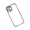 İphone 12 Pro Kılıf Miami Şeffaf  - Gri