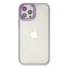 İphone 12 Pro Max Kılıf Dora Kapak - Lila
