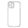 İphone 12 Pro Max Kılıf Miami Şeffaf  - Lila