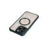 İphone 12 Pro Max Kılıf Prag Magneticsafe Kapak - Koyu Yeşil
