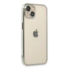 İphone 13 Kılıf  Lensli  - Gümüş