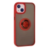 İphone 13 Kılıf Montreal Yüzüklü  Kapak - Kırmızı