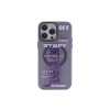 İphone 13 Pro Kılıf Apollo Magneticsafe Desenli Kapak - Apollo Mor - 3