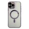 İphone 13 Pro Kılıf Magneticsafe Lazer  - Mor