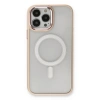 İphone 13 Pro Kılıf Room Magneticsafe  - Pudra