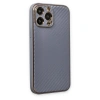 İphone 13 Pro Max Kılıf Co Karbon  - Gri