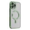 İphone 13 Pro Max Kılıf Kross Magneticsafe Kapak - Koyu Yeşil