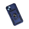 İphone 14 Plus Kılıf Pars Lens Yüzüklü  - Lacivert
