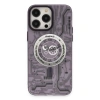 İphone 14 Pro Kılıf Apollo Magneticsafe Desenli Kapak - Apollo Mor - 5