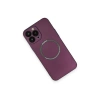 İphone 14 Pro Kılıf Jack Magneticsafe Lens  - Mürdüm