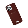 İphone 14 Pro Kılıf Kelvin Kartvizitli  - Bordo