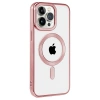 İphone 14 Pro Max Kılıf Kronos Magsafe Kapak - Rose Gold