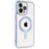 İphone 14 Pro Max Kılıf Kronos Magsafe Kapak - Sierra Blue