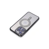 İphone 15 Pro Kılıf Joke Simli Magneticsafe Kılıf - Siyah
