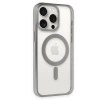 İphone 15 Pro Max Kılıf Erozi Magsafe Kapak - Gümüş