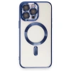 İphone 15 Pro Max Kılıf Kross Magneticsafe Kapak - Lacivert
