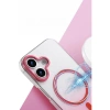 İphone 16 Plus Glossy Magsafe Kapak - Pembe