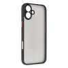 İphone 16 Plus Kılıf Montreal  Kapak - Siyah