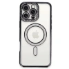 İphone 16 Pro Kılıf Joke Simli Magneticsafe Kılıf - Siyah