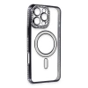 İphone 16 Pro Max Kılıf Joke Simli Magneticsafe Kılıf - Gri
