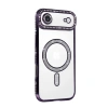 İphone 17 Air Joke Simli Magneticsafe Kılıf - Derin Mor