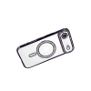 İphone 17 Air Joke Simli Magneticsafe Kılıf - Derin Mor