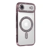 İphone 17 Air Joke Simli Magneticsafe Kılıf - Pembe