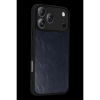 İphone 17 Pro Aras Deri Kapak - Lacivert