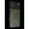 İphone 17 Pro Aras Deri Kapak - Yeşil