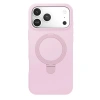 İphone 17 Pro Max Regal Magsafe Standlı Kapak - Açık Pembe
