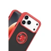 İphone 17 Pro Montreal Yüzüklü  Kapak - Kırmızı