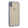 İphone Xs Max Kılıf Montreal  Kapak - Gri