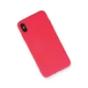 İphone Xs Max Kılıf Nano İçi Kadife  - Koyu Pembe