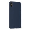 İphone Xs Max Kılıf Nano İçi Kadife  - Lacivert
