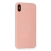 İphone Xs Max Kılıf Nano İçi Kadife  - Pudra
