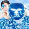 Jel Buz Paketi Soğutma Yüz Maskesi Baş Ağrısı Yastık Rahatlatıcı Kozmetik Maske (  )