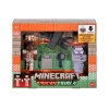 JKK15 HLB21 Minecraft 3lü Aksiyon Figür Seti 8 cm