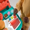 JLM95 Fisher-Price Eğlen ve Öğren 4ü 1 Arada Alışveriş Sepeti Yürüteç
