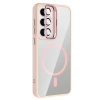 Joko  Galaxy S25 Remim Lensli Magsafe Standlı Kapak - Pembe