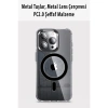 Joko  İphone 14 Pro Kılıf Crystal Magsafe Kapak - Siyah