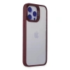 Joko  İphone 14 Pro Kılıf  Lens Standlı Kapak - Bordo