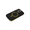 Joko  İphone 14 Pro Max Kılıf Rky Magsafe Kapak - Siyah-sarı