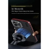 Joko  İphone 15 Pro Max Kılıf Aramid 600d Kevlar Karbon Fiber Magsafe Kapak - Kırmızı